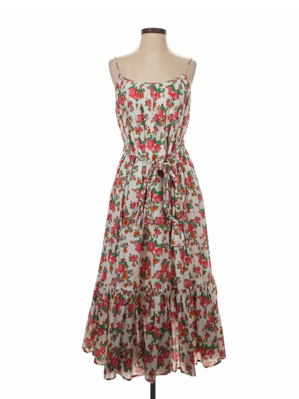 Rhode Floral Dress with Tie Waist